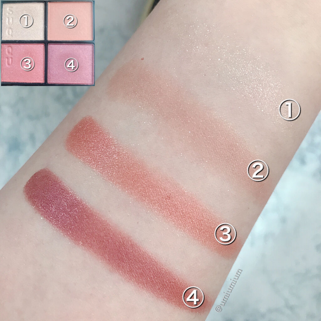 シグニチャー カラー アイズ/SUQQU/アイシャドウパレットを使ったクチコミ（2枚目）