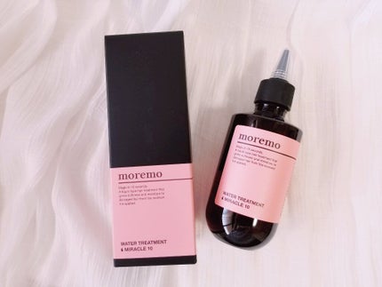 ウォータートリートメントミラクル10/moremo/洗い流すヘアトリートメントを使ったクチコミ(1枚目)