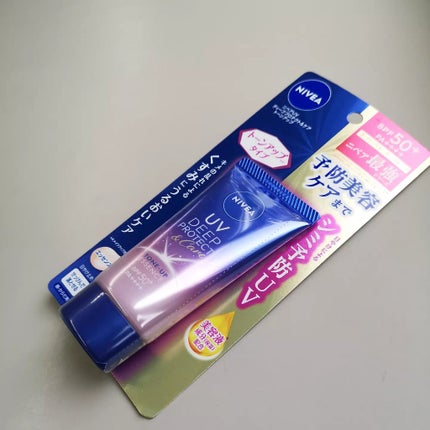 ニベアUV ディープ プロテクト&ケア トーンアップ エッセンス/ニベア/日焼け止めローションを使ったクチコミ(2枚目)