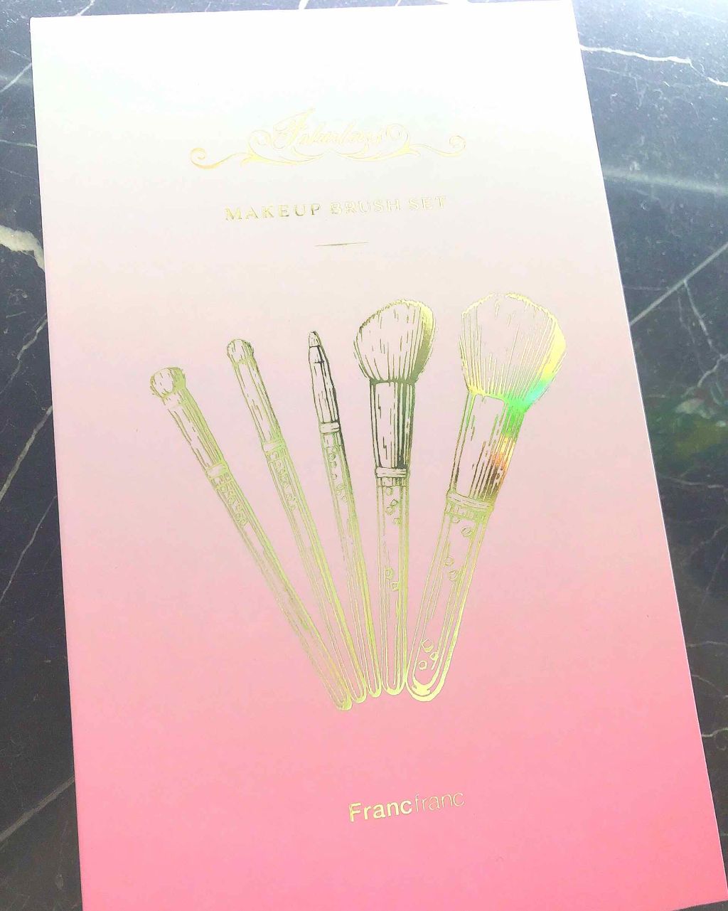 メイクブラシセット/フランフラン/メイクブラシを使ったクチコミ（1枚目）
