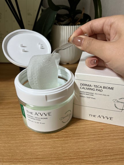 ダーマテカバイオームカーミングパッド/THE A'VVE/トナーパッドを使ったクチコミ(2枚目)
