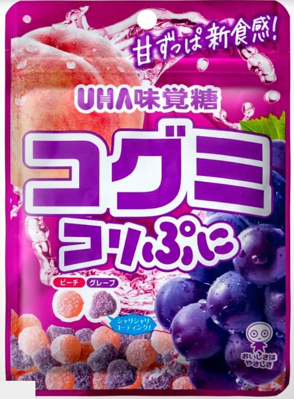コグミ コリぷに グレープ&ピーチ UHA味覚糖