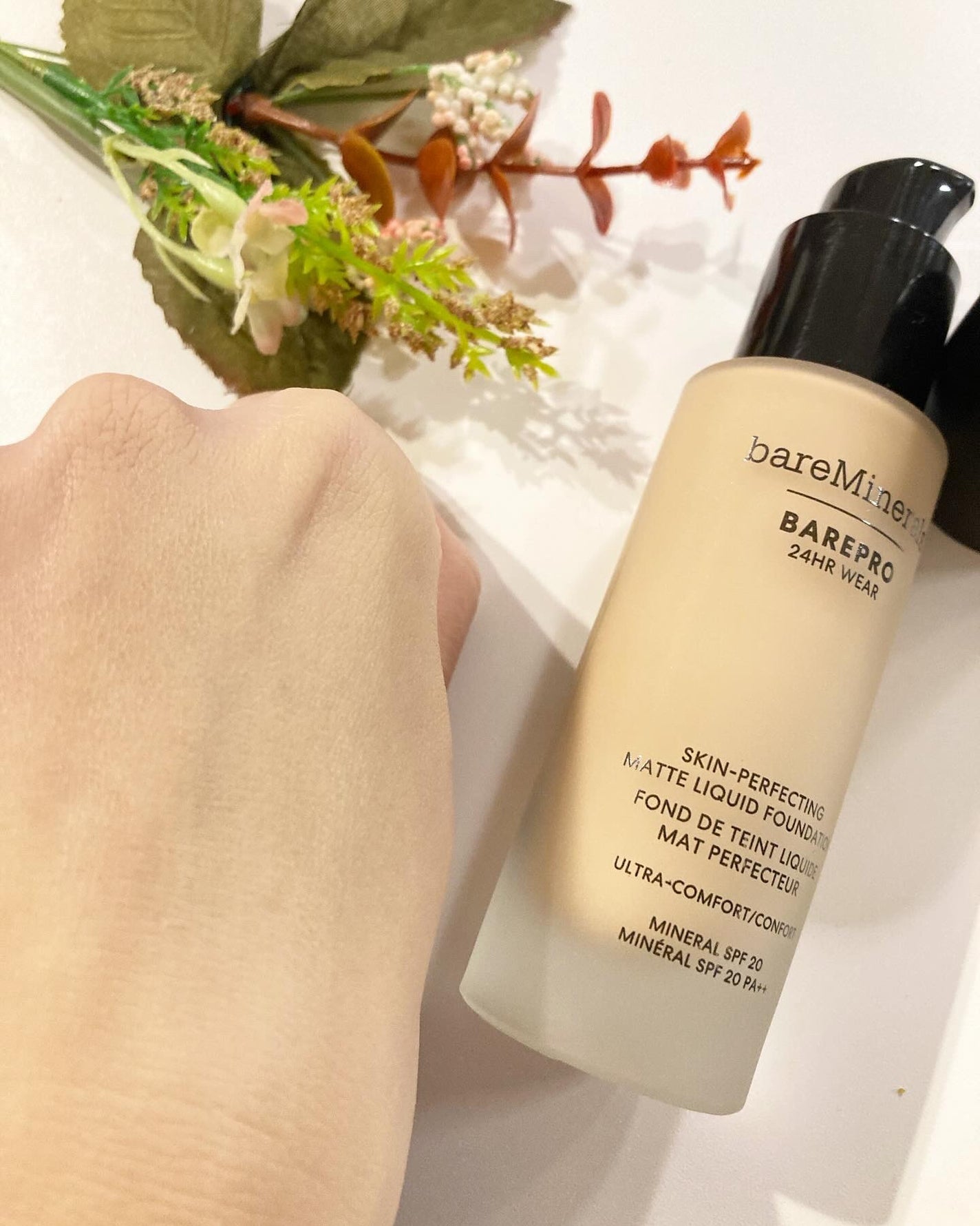 ベアプロ 24HR リキッド ファンデーション/bareMinerals/リキッドファンデーションを使ったクチコミ(4枚目)