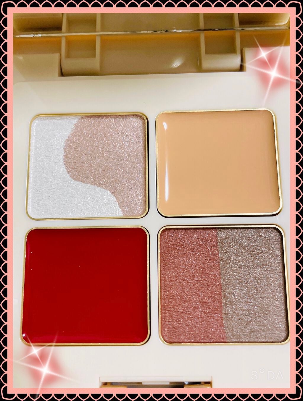 ホリデーメイクアップコレクション2021/to/one/メイクアップキットを使ったクチコミ(3枚目)