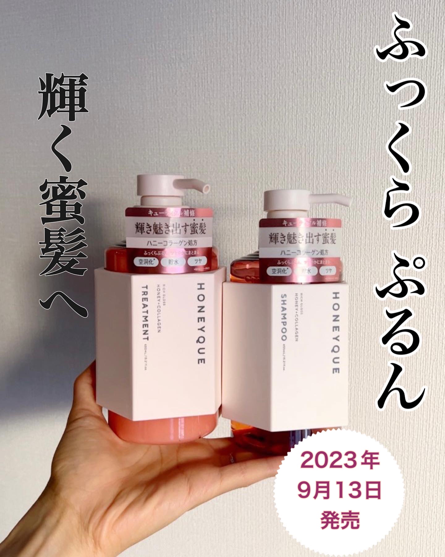 リッチグロス シャンプー シャイニー／ヘアトリートメント シャイニー/ハニーク/市販シャンプーを使ったクチコミ（1枚目）