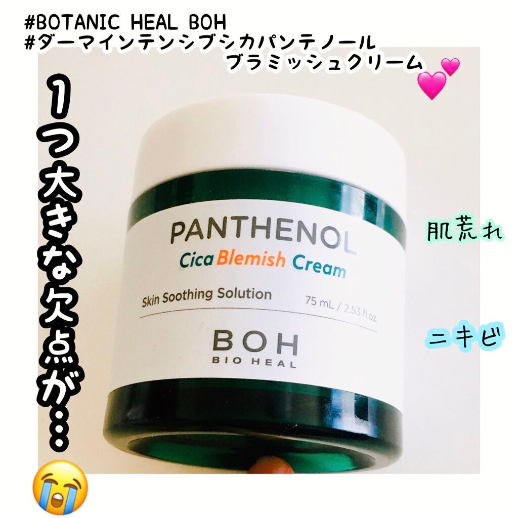 ダーマインテンシブシカパンテノールブラミッシュクリーム/BIOHEAL BOH/フェイスクリームを使ったクチコミ(1枚目)