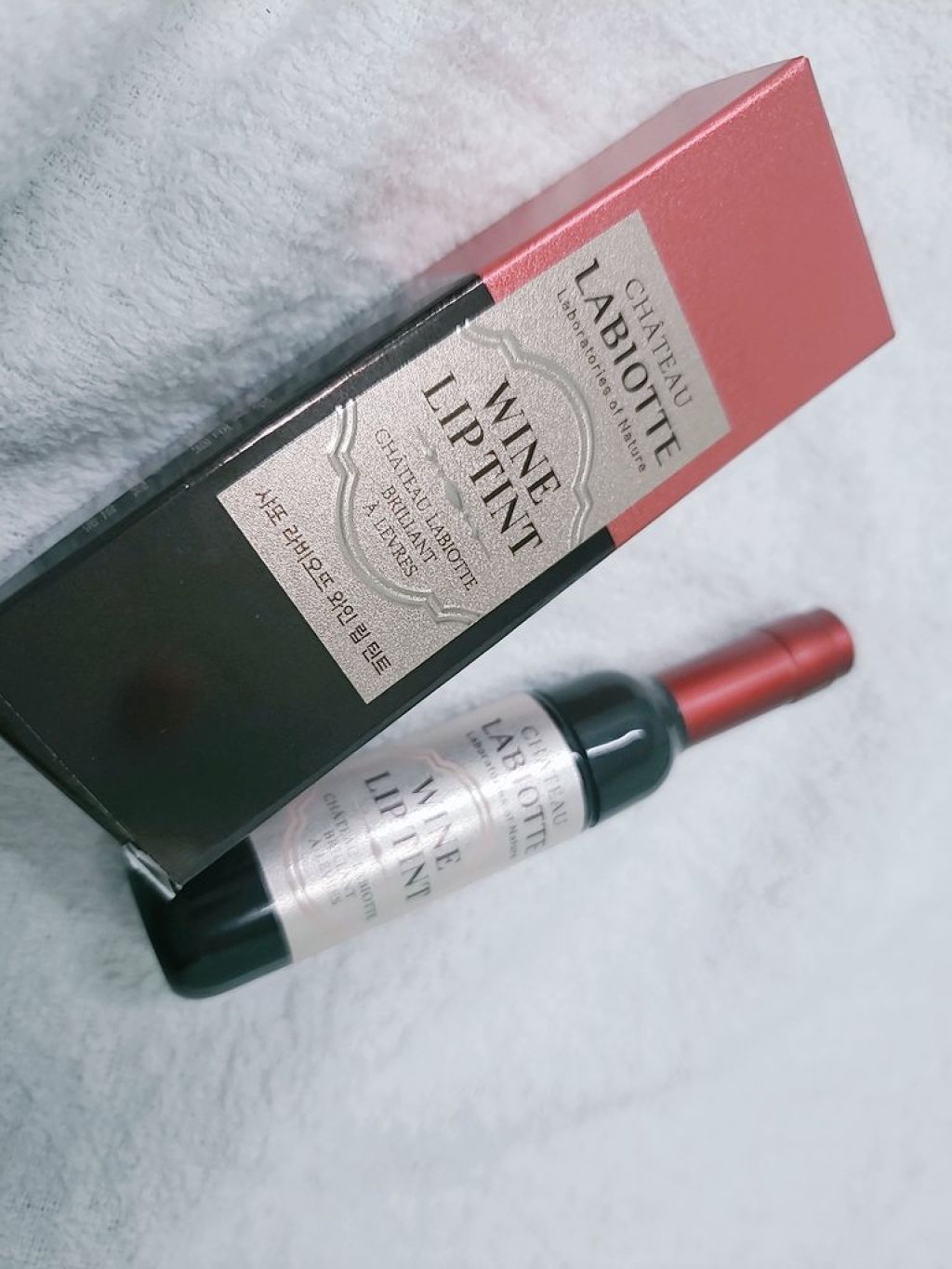 ワインリップティント/LABIOTTE/リップティントを使ったクチコミ（1枚目）