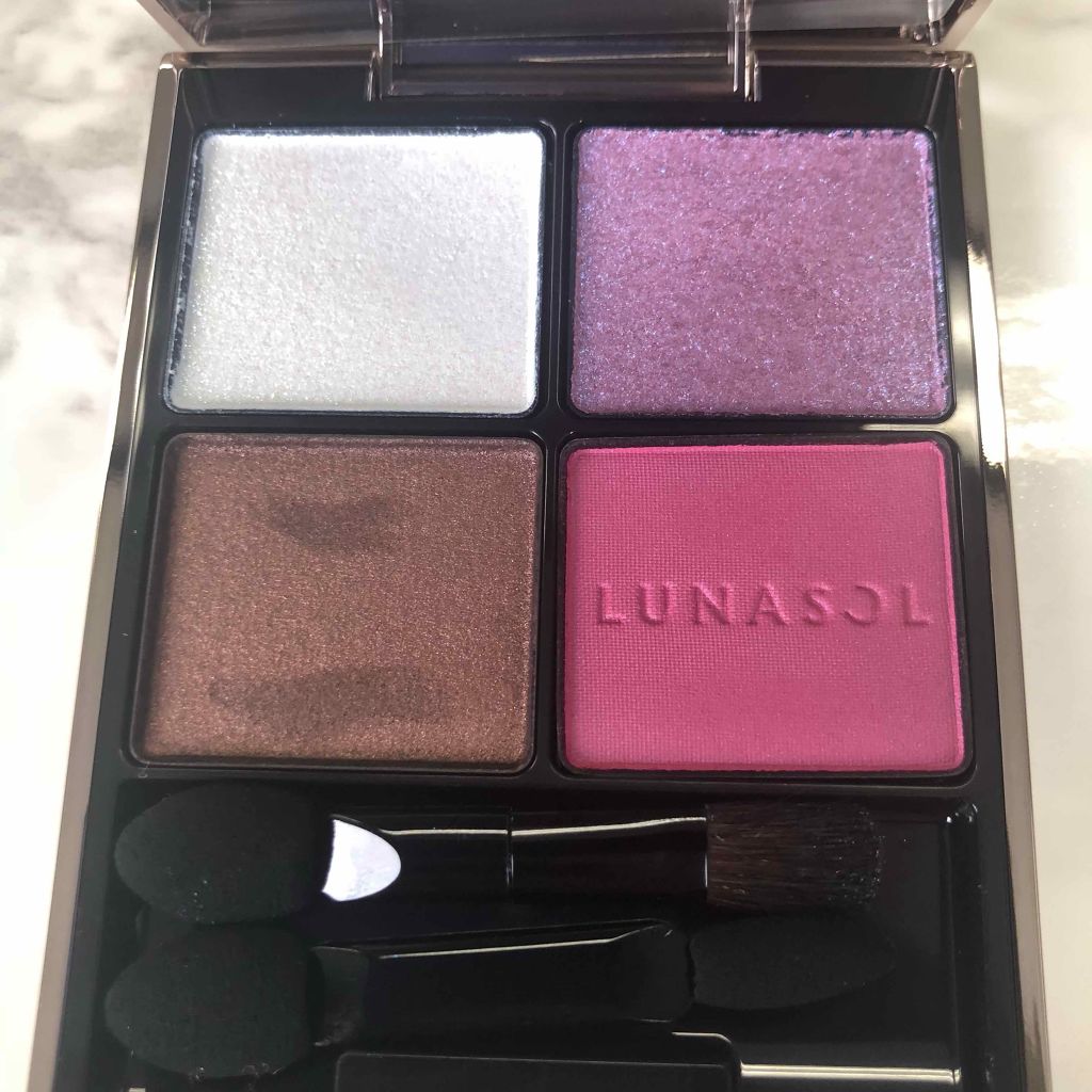 アイカラーレーション/LUNASOL/アイシャドウパレットを使ったクチコミ(3枚目)
