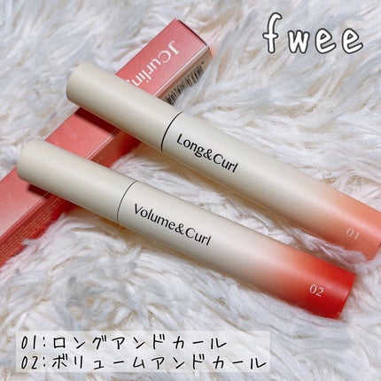 フィーJカールマスカラ ロングアンドカール/fwee/マスカラを使ったクチコミ(1枚目)