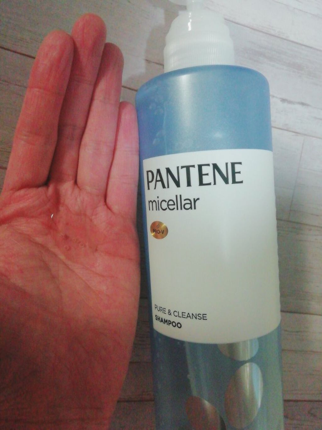 PRO-V ミセラー ピュア&クレンズ ノンシリコンシャンプー/トリートメント/パンテーン/市販シャンプーを使ったクチコミ(2枚目)