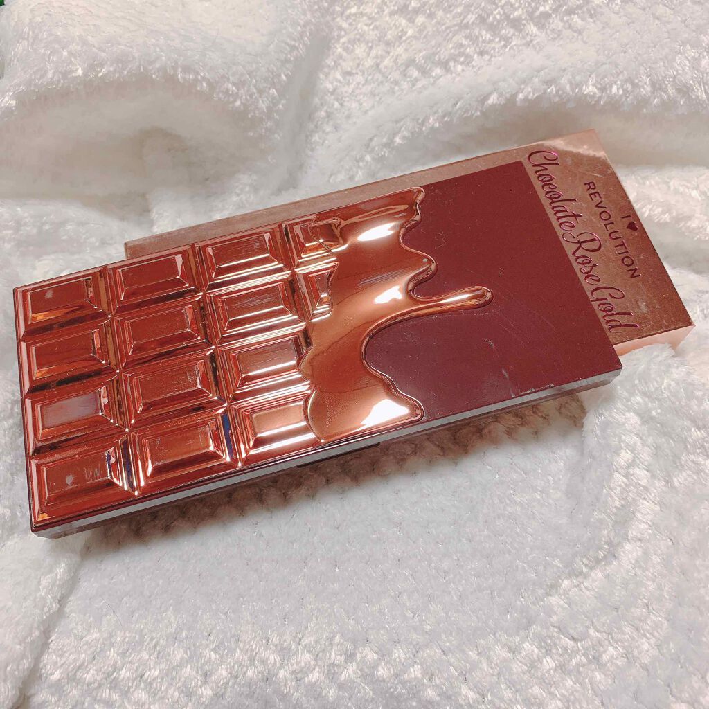 アイラブチョコレート/MAKEUP REVOLUTION/アイシャドウパレットを使ったクチコミ(1枚目)