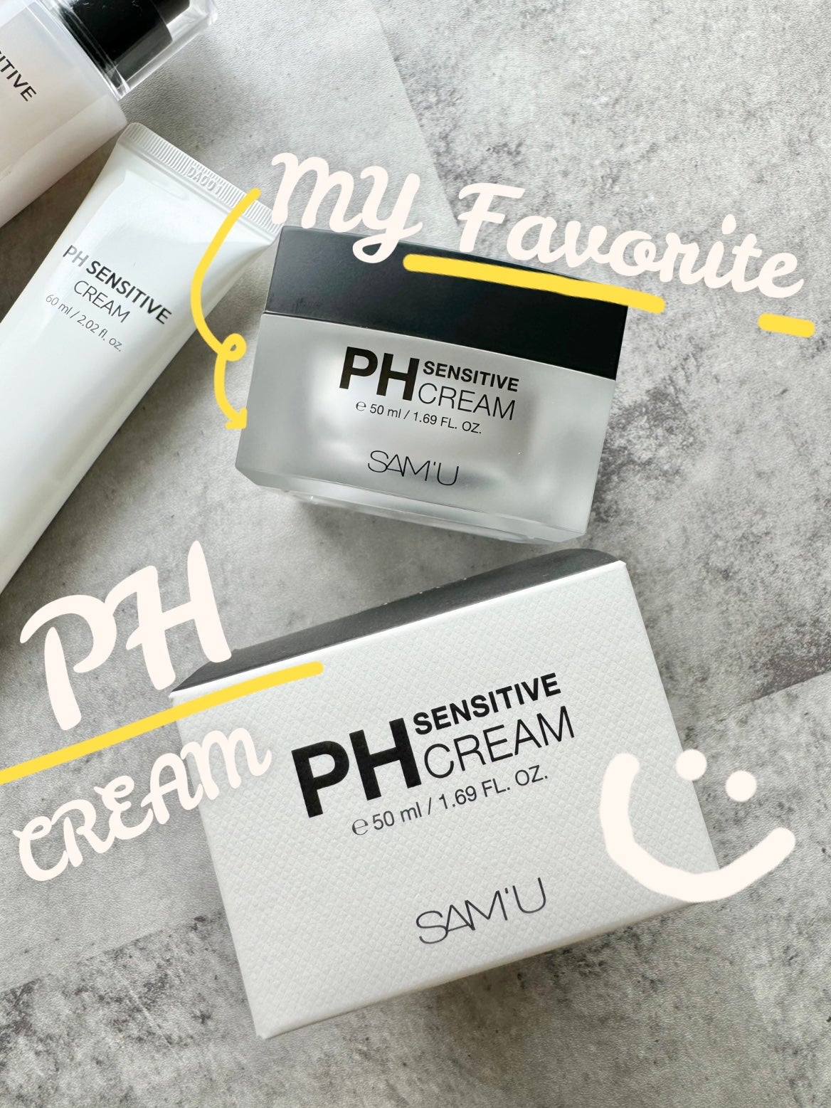 サミュ PHセンシティブクリーム/SAM'U/フェイスクリームを使ったクチコミ(1枚目)