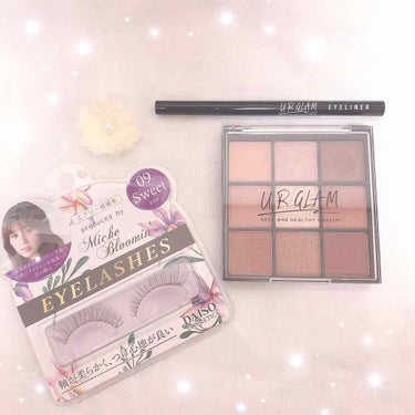 UR GLAM　BLOOMING EYE COLOR PALETTE/U R GLAM/アイシャドウパレットを使ったクチコミ（1枚目）