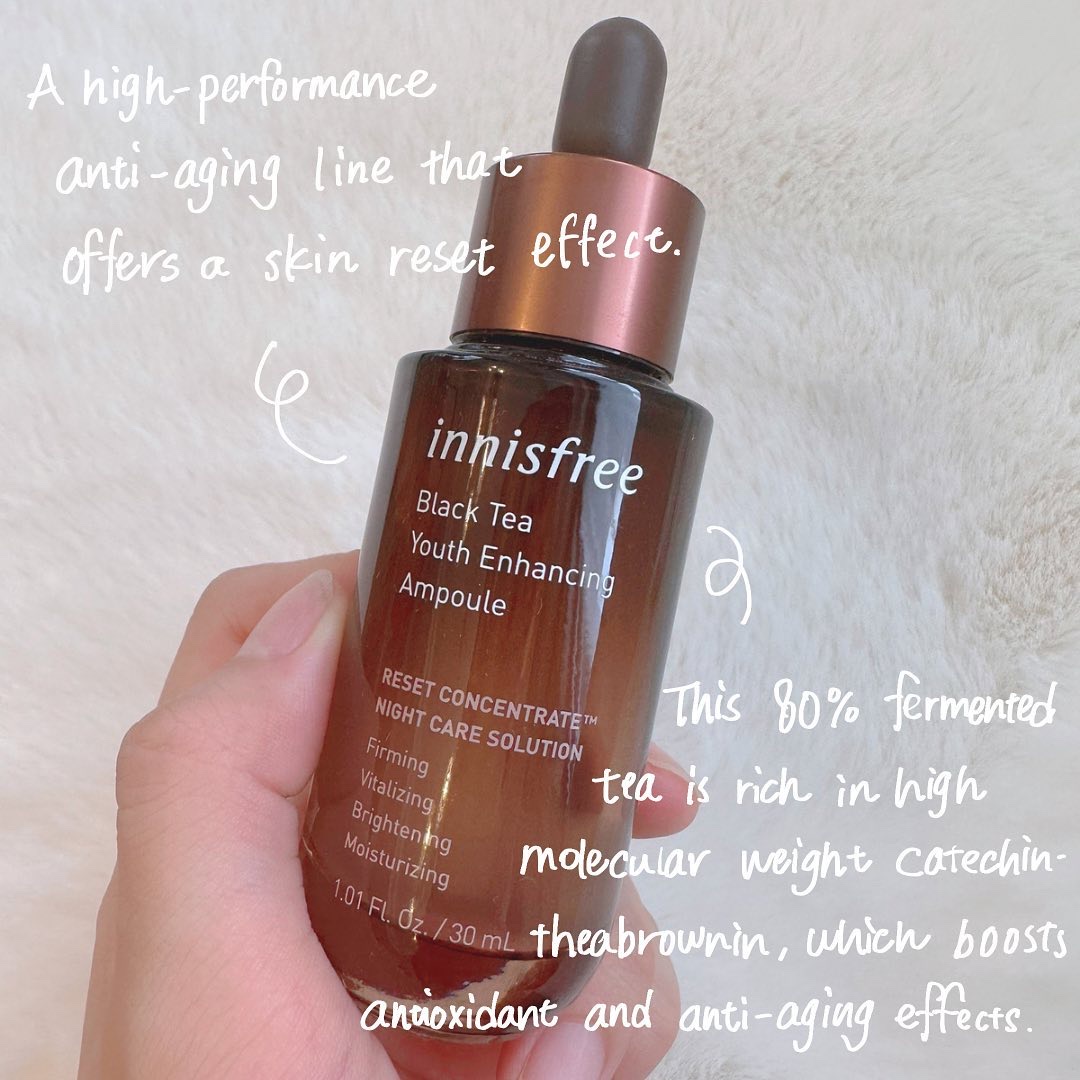 ブラックティー ユース セラム/innisfree/美容液を使ったクチコミ（2枚目）