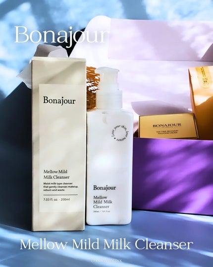 メロウマイルドミルククレンザー/Bonajour/ミルククレンジングを使ったクチコミ(1枚目)