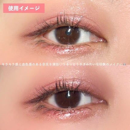 エテュセ アイエディション(グリッターライナー)/ettusais/リキッドアイライナーを使ったクチコミ(4枚目)