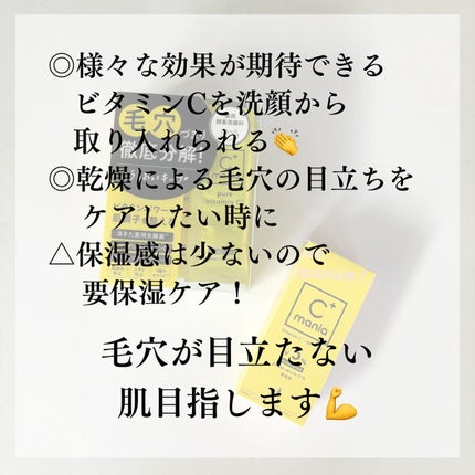 薬用パワークリアC+/C+mania/洗顔パウダーを使ったクチコミ(5枚目)