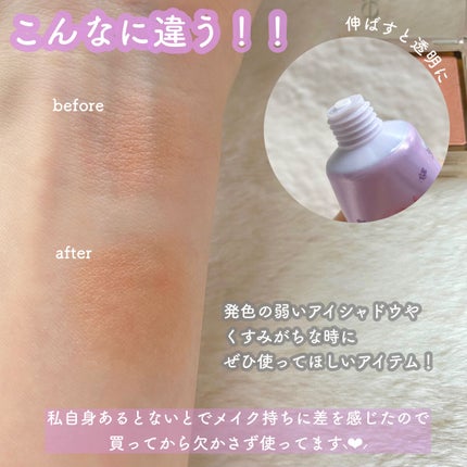 ラスティングマルチアイベース WP/キャンメイク/アイシャドウベースを使ったクチコミ(3枚目)