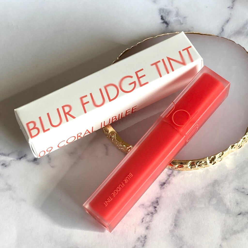 rom&nd ブラーファッジティント/rom&nd/リップティントを使ったクチコミ(5枚目)