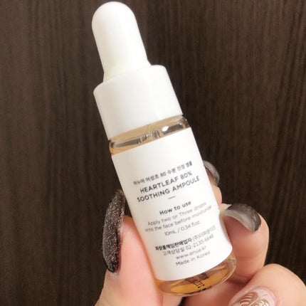 ドクダミ80%スージングアンプル/Anua/美容液を使ったクチコミ(4枚目)