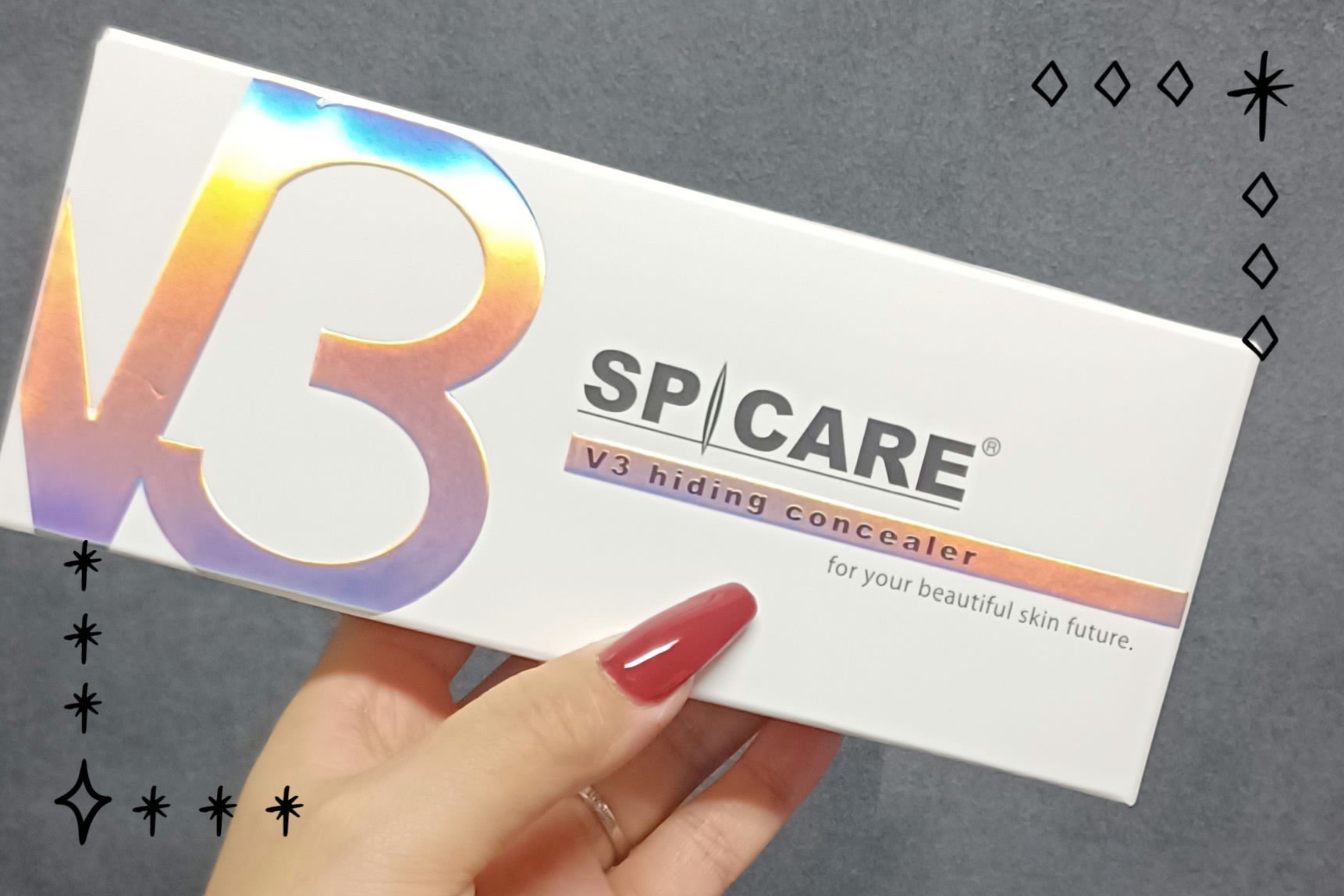 V3 ハイディング コンシーラー/SPICARE/リキッドコンシーラーを使ったクチコミ（1枚目）