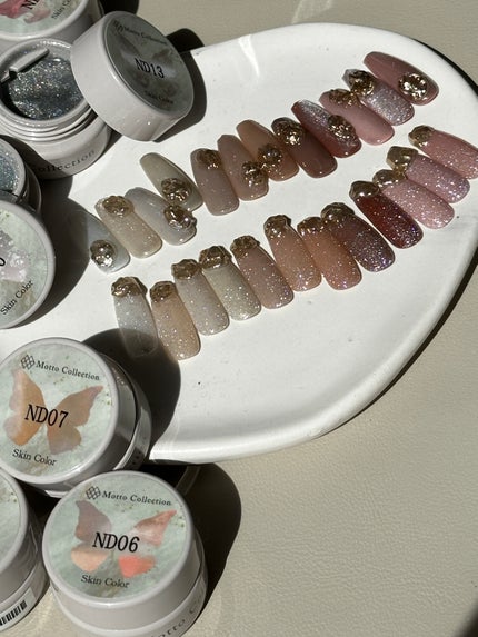 #マグネットネイルのネイルデザイン