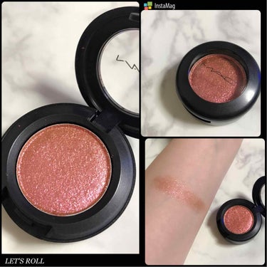 M・A・C ダズルシャドウのクチコミ「贅沢なほどラメがぎっしりMACのシングルアイシャドウ💗

＊

MAC
ダズルシャドウ
レッツ.....」（1枚目）