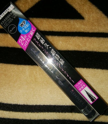 エグザジェレート ラスティングリキッドアイライナー WP/リンメル ロンドン/リキッドアイライナーを使ったクチコミ(1枚目)