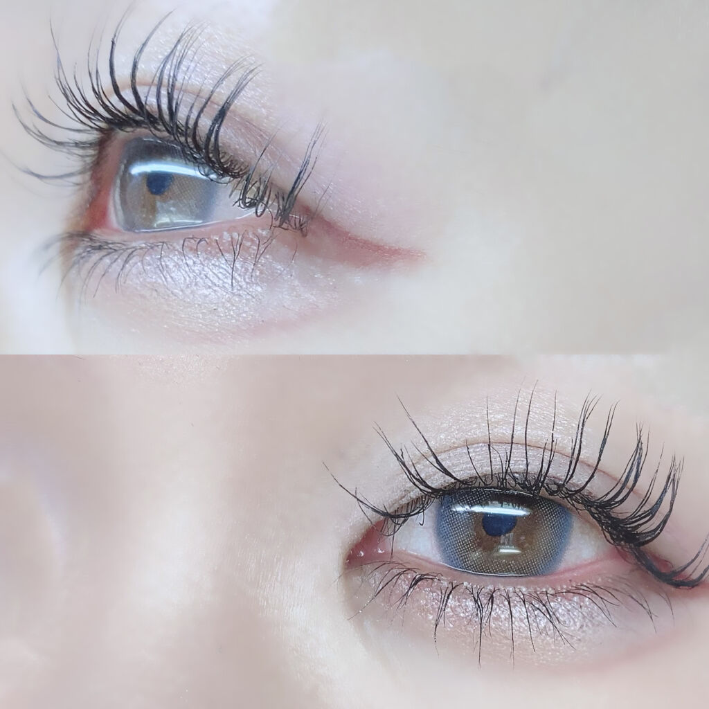 メローズ(Mellows) ミスティックグレー/OLOLA/カラーコンタクトレンズを使ったクチコミ（3枚目）