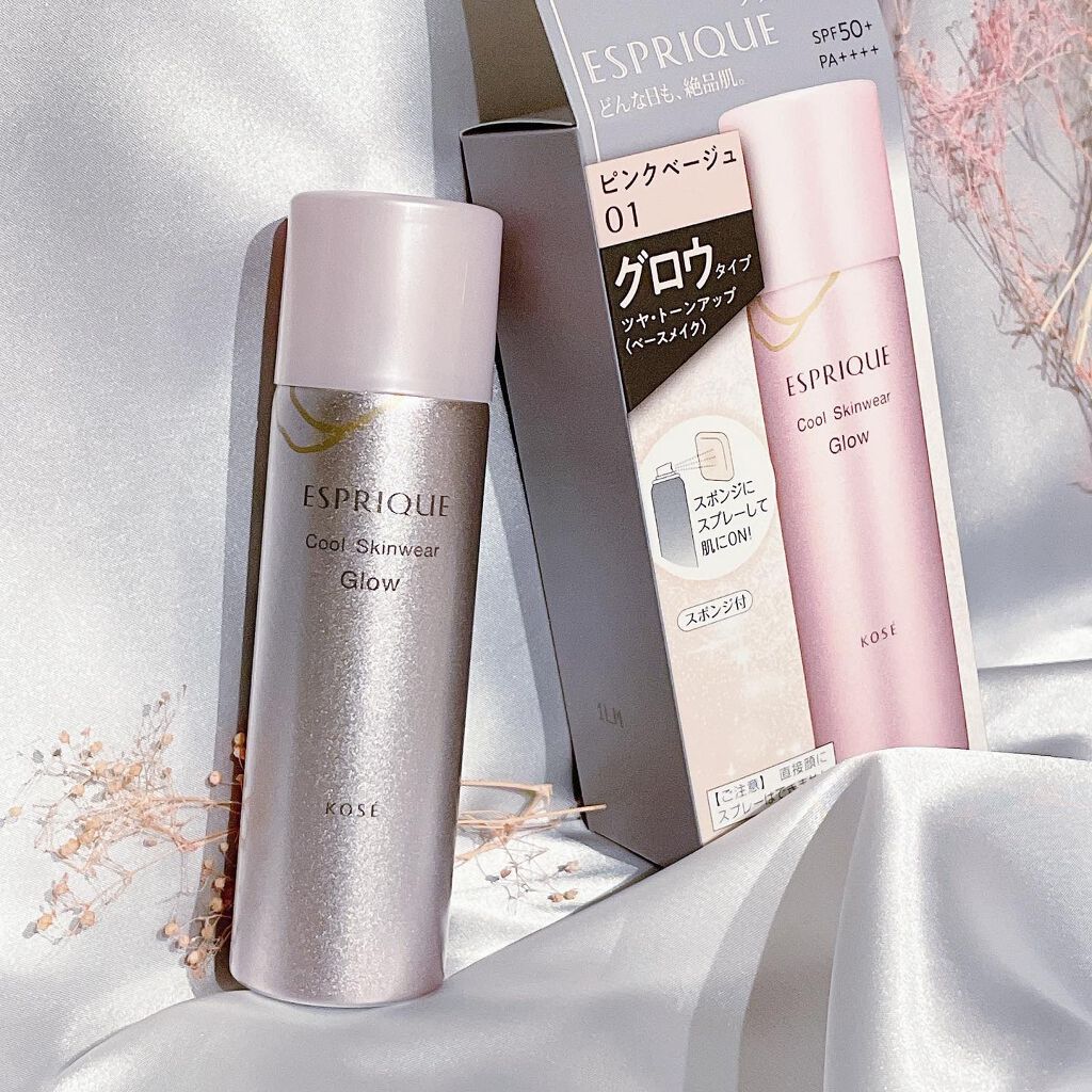 カナ on LIPS 「これ1本でも、下地としても使える、ツヤ肌仕上げのグロウスプレー..」(1枚目)