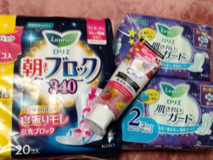 肌きれいガード (多い夜用羽つき 9コ×2)/ロリエ/ナプキンを使ったクチコミ(2枚目)