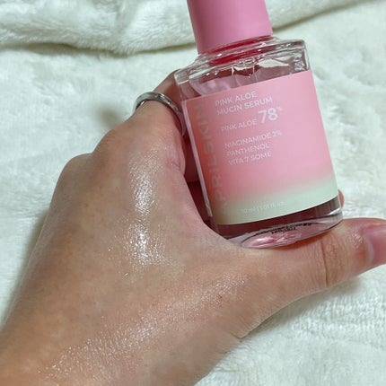 ピンクアロエムチンセラム/APRILSKIN/美容液を使ったクチコミ(1枚目)