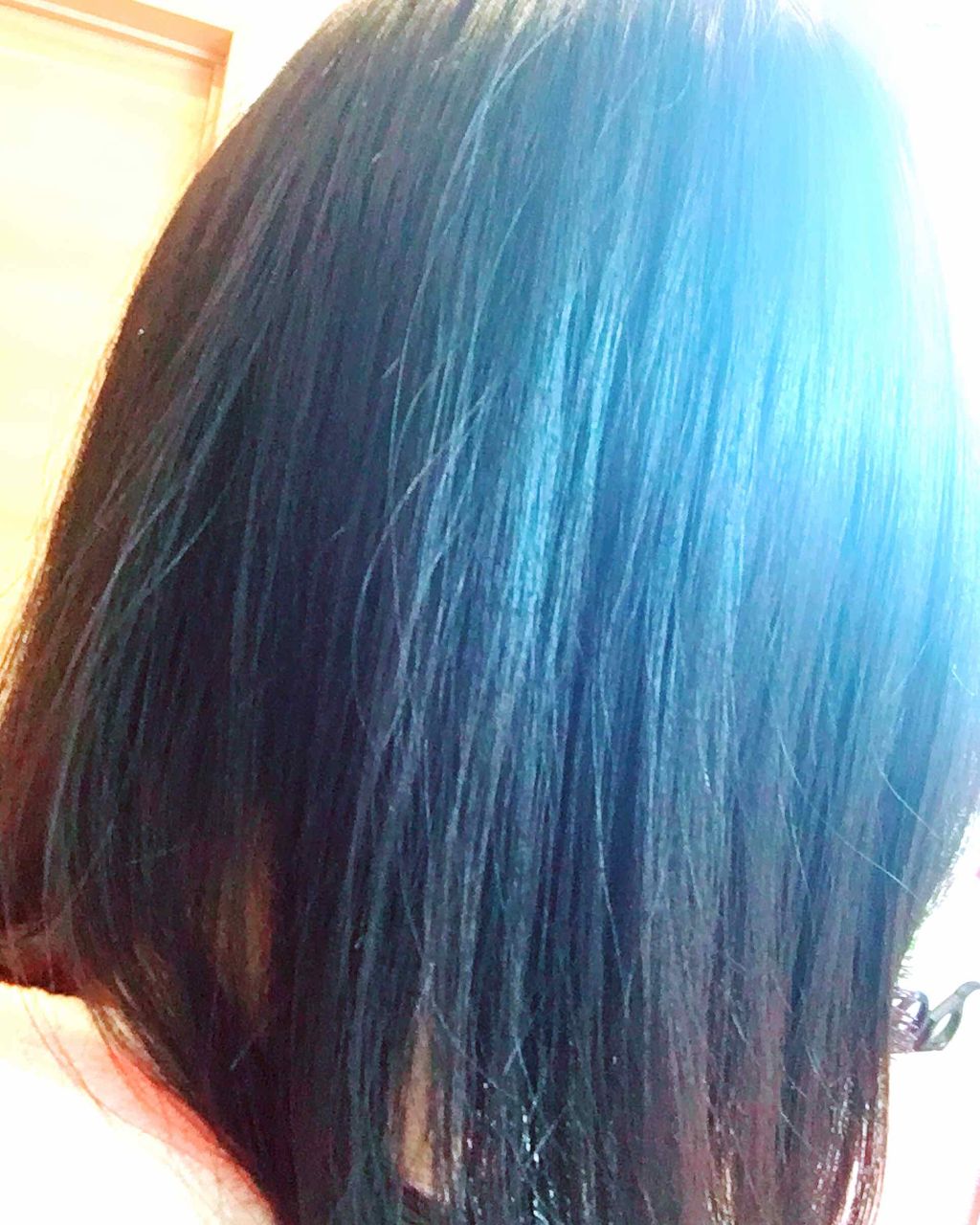 ヘアーオイル【シャイニーブラック】/ellips/ヘアオイルを使ったクチコミ(2枚目)