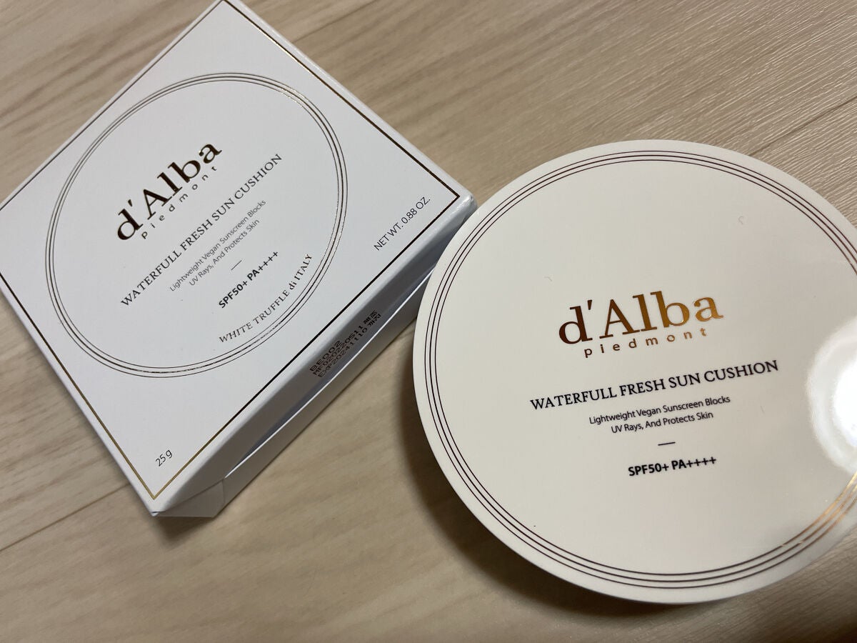 ウォータフルフレッシュサンクッション/ダルバ/日焼け止めローションを使ったクチコミ(3枚目)