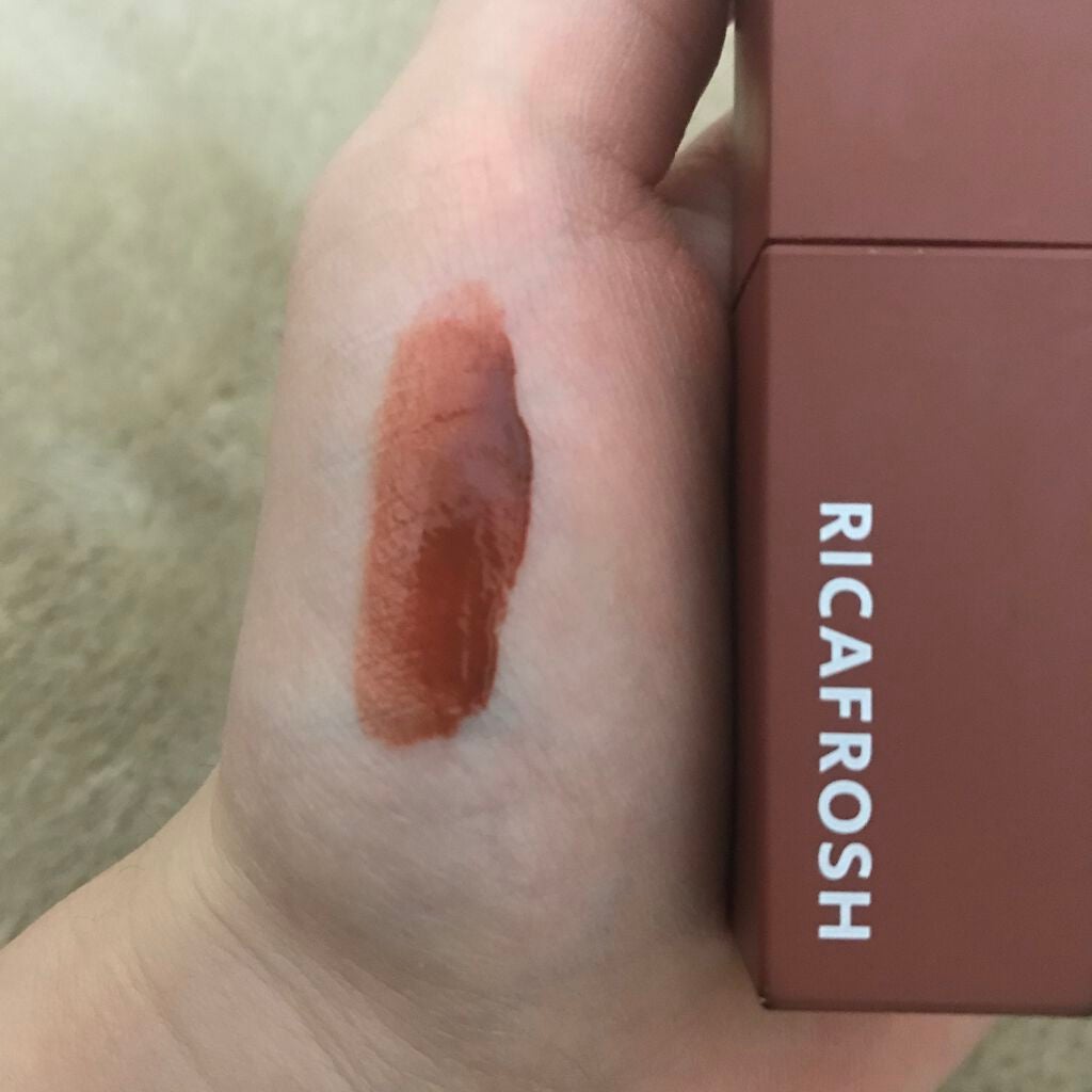 ジューシーリブティント/RICAFROSH/リップティントを使ったクチコミ(2枚目)