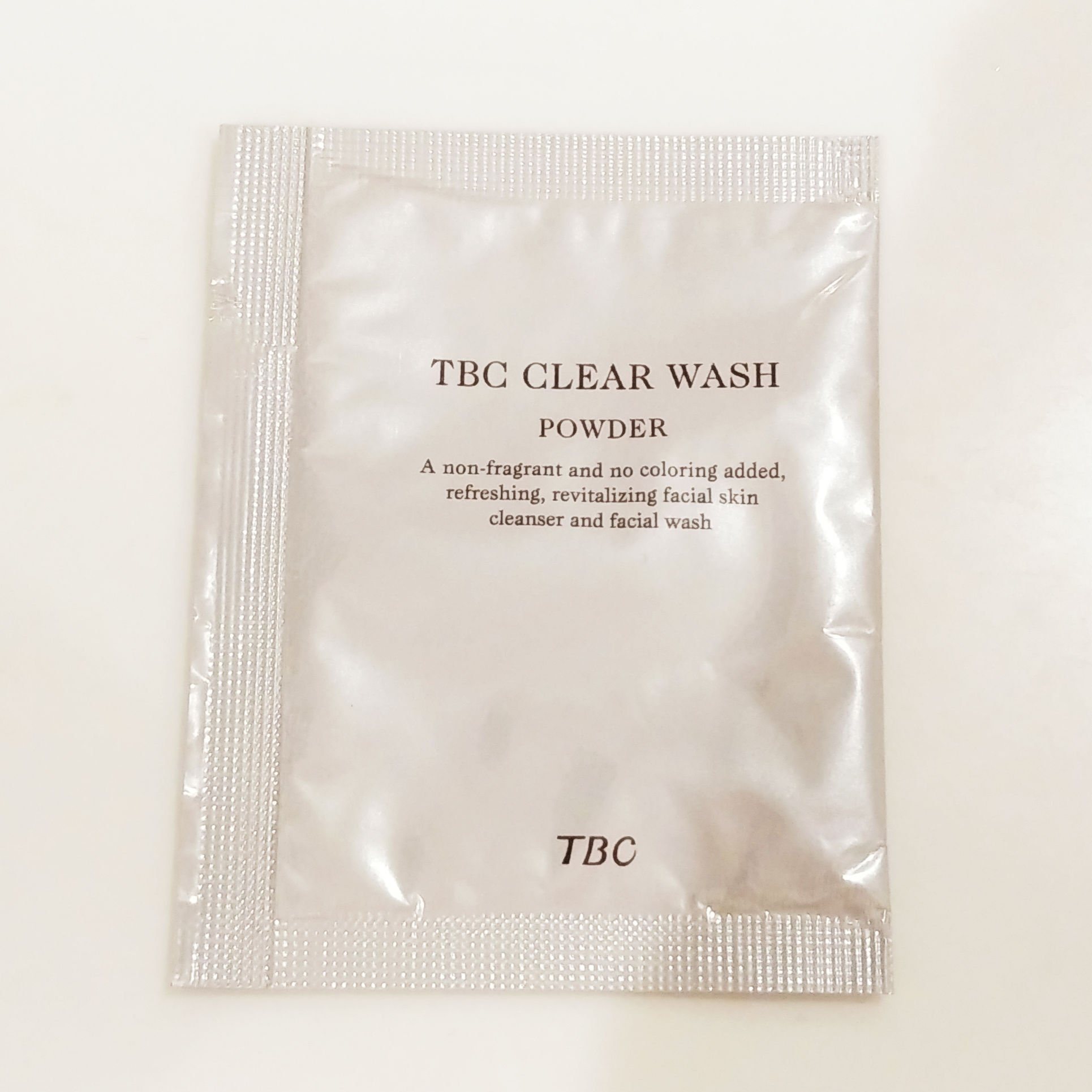 クリアウォッシュ/TBC/洗顔パウダーを使ったクチコミ（1枚目）