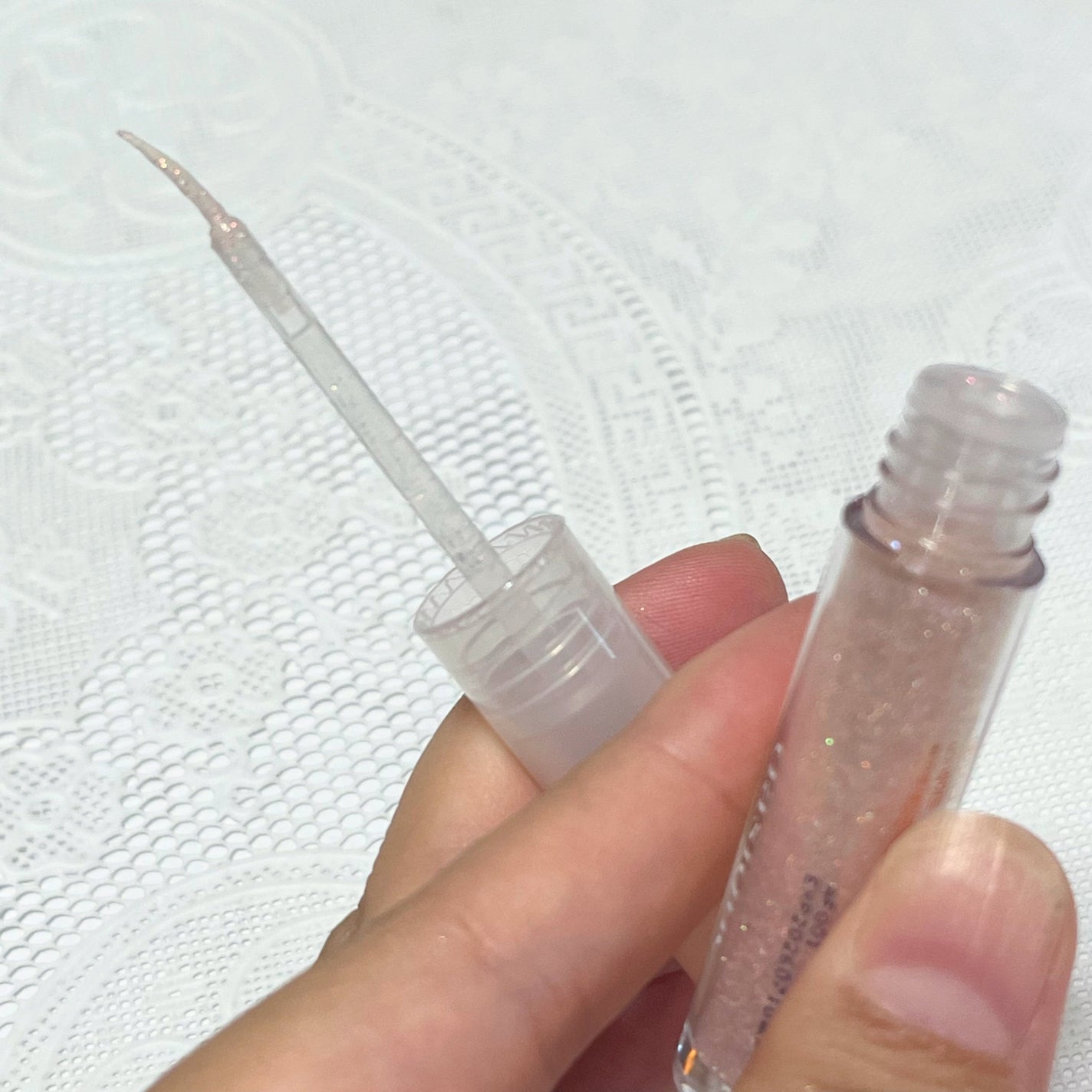 スターリットジュエルリキッドグリッター/dasique/グリッターを使ったクチコミ(8枚目)