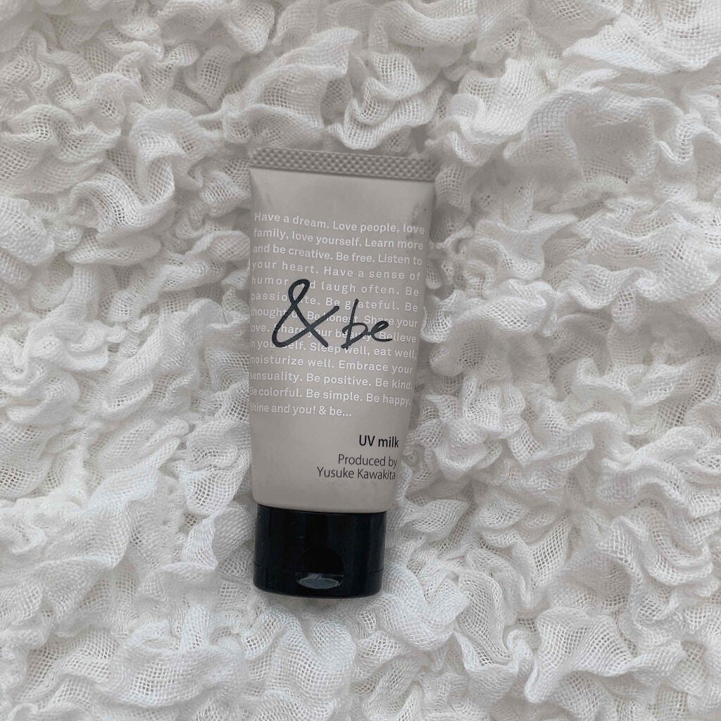 UVミルク/&be/日焼け止め・UVケアを使ったクチコミ(1枚目)