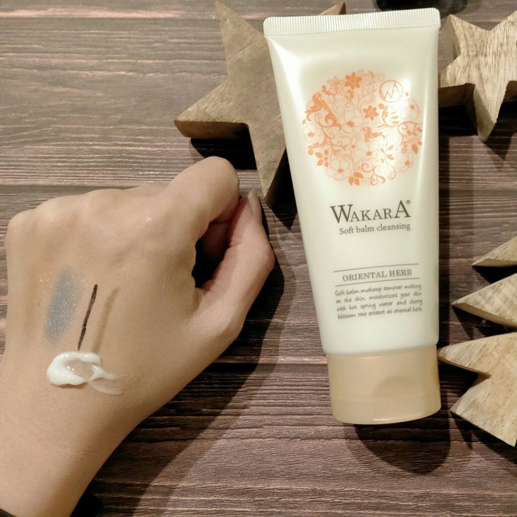 和から やわらかバームクレンジング/WAKARA (和から)/クレンジングバームを使ったクチコミ（3枚目）