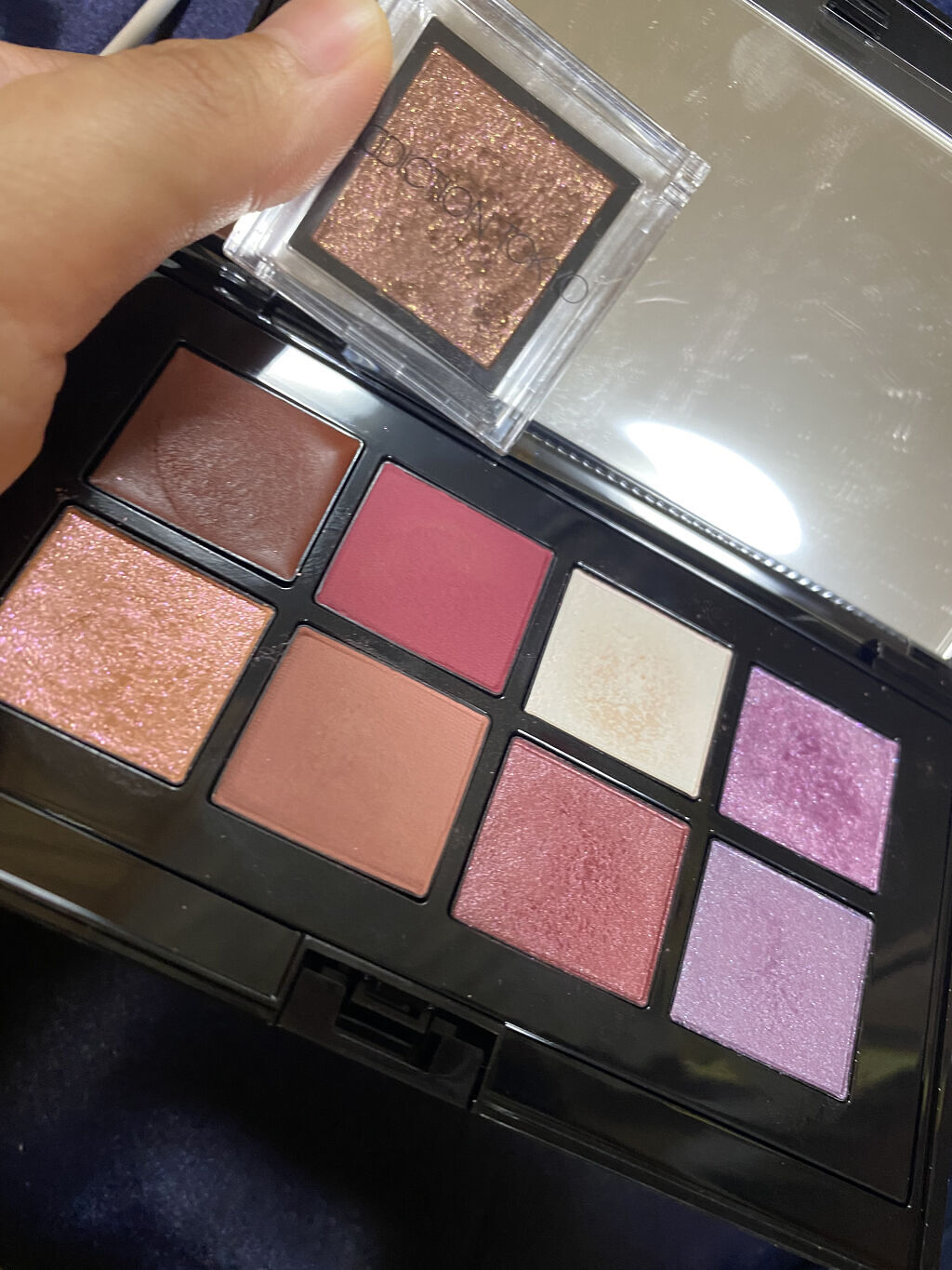 コンパクトアディクション “エターナル イン ピンク”/ADDICTION/アイシャドウパレットを使ったクチコミ（2枚目）