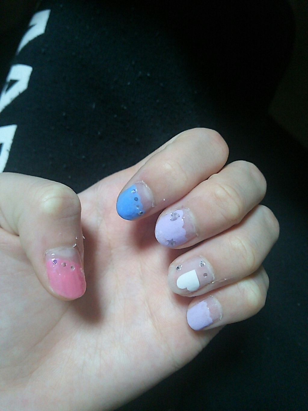 サンリオネイル/DAISO/マニキュアを使ったクチコミ(2枚目)