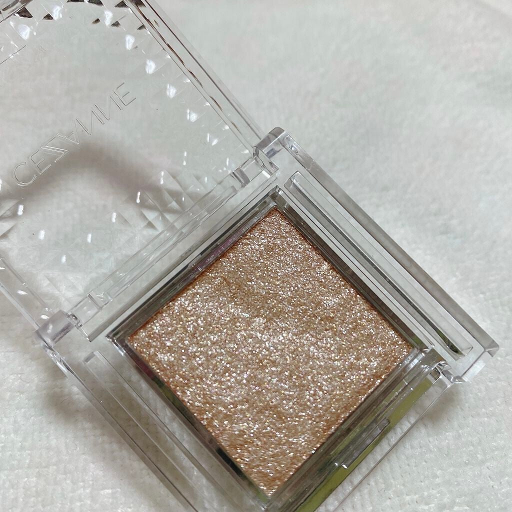 シングルカラーアイシャドウ/CEZANNE/単色アイシャドウを使ったクチコミ(3枚目)