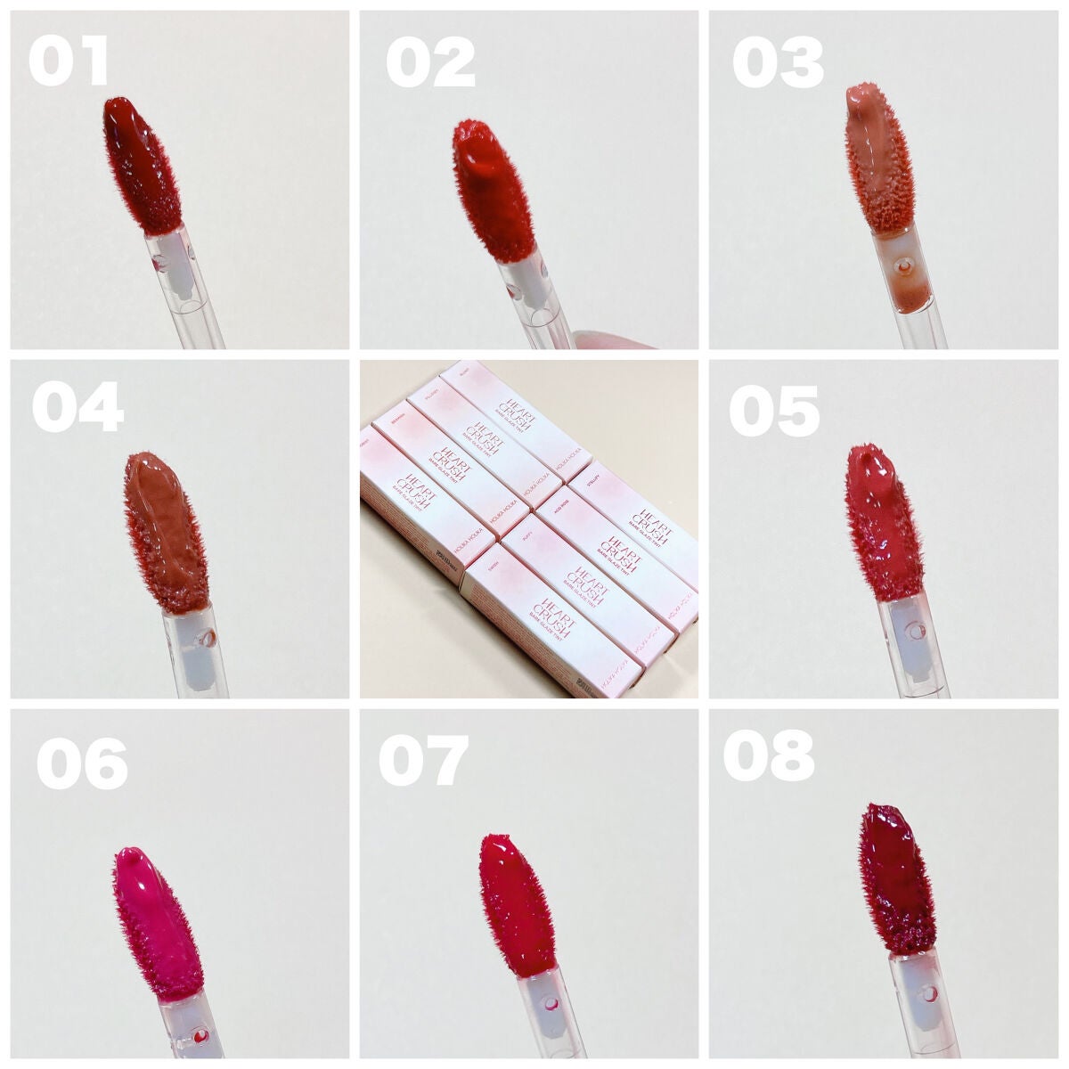 ハートクラッシュ ベアグレイズティント/HOLIKA HOLIKA/リップティントを使ったクチコミ(3枚目)