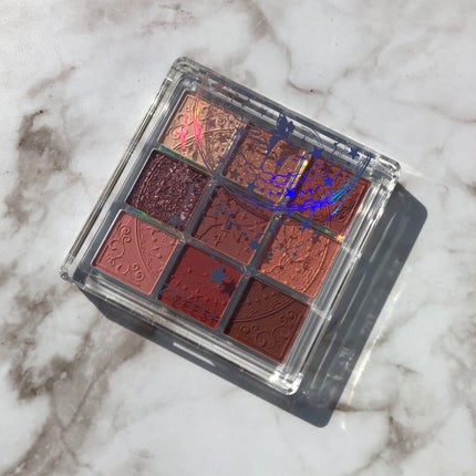 クォーツ 9色アイシャドウパレット(ドリームランドアイシャドウ)/ZEESEA/アイシャドウパレットを使ったクチコミ(6枚目)