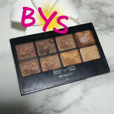 BYS メタリックシャインアイシャドウのクチコミ「#BYS メタリック シャインアイシャドウ

1600円+tax

#NYXの姉妹ブランドかな.....」（1枚目）