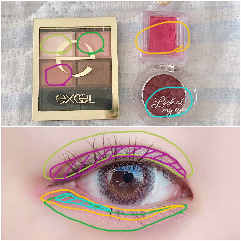 リシェ カラーリング アイブロウパウダー/Visée/パウダーアイブロウを使ったクチコミ(3枚目)