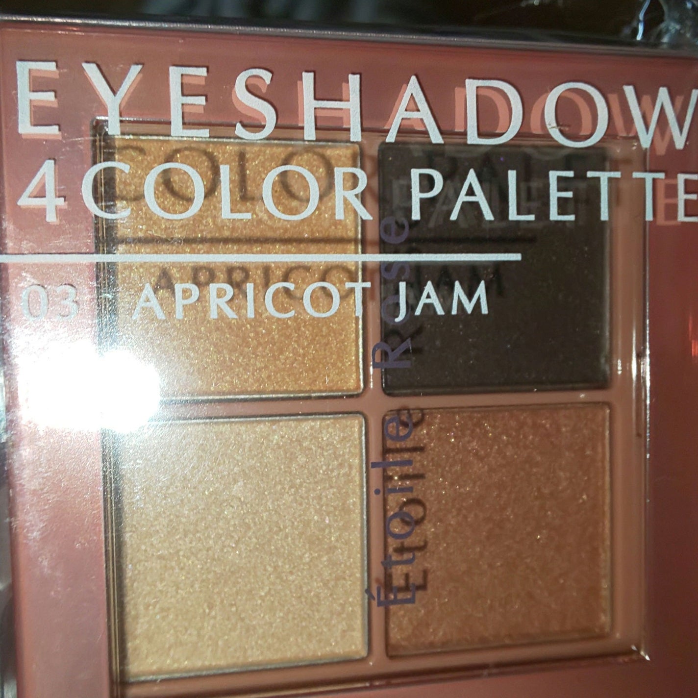 4色アイシャドウ/Étoile Rose/アイシャドウパレットを使ったクチコミ(2枚目)