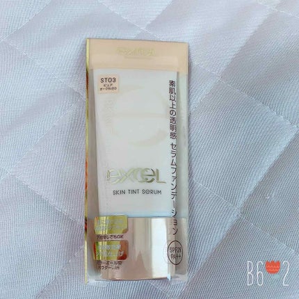スキンティントセラム/excel/リキッドファンデーションを使ったクチコミ(1枚目)