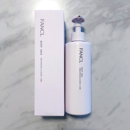 ボディミルク ブライトニング&エイジングケア<医薬部外品>/ファンケル/ボディミルクを使ったクチコミ(1枚目)