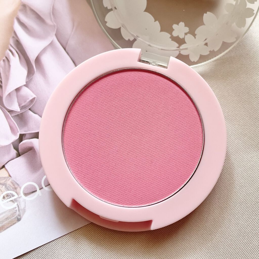 ピーチ コットン ブラッシャー ブロッサムエディション　02 ピンキーPチーク/Peach C/パウダーチークを使ったクチコミ（3枚目）